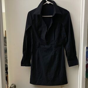 MOTF Elegant Black Dress Shirt